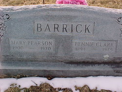 Bennie Clark Barrick 