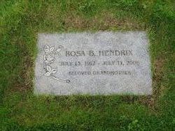 Rosa B Hendrix 