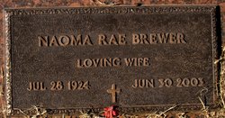Naoma Rae <I>Howeth</I> Brewer 