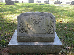 Lillian Inez <I>Kizer</I> Gray 