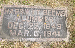 Harriett <I>Beems</I> Plummer 