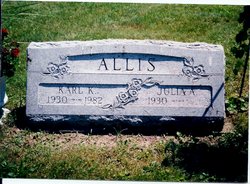 Julia Ann <I>Wilbur</I> Allis 