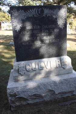 Emily E. <I>Calkins</I> Culver 