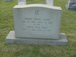 Robert Henry Craig 