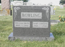 Mary Emeline <I>Rumley</I> Bowling 