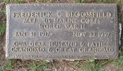 Maj Frederick Clark Bloomfield 