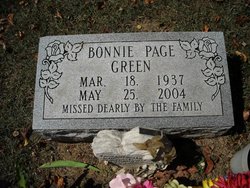 Bonnie <I>Page</I> Green 