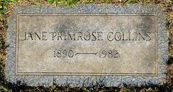 Jane Susanna <I>Primrose</I> Collins 