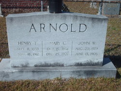 Mary <I>Cox</I> Arnold 