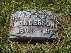 Mary <I>Deacon</I> Anderson 