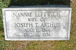 Nannie <I>Leftwich</I> Arthur 