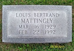 Louis Bertrand “Bert” Mattingly 