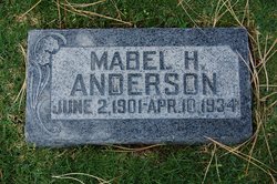 Mabel Lucille <I>Huss</I> Anderson 