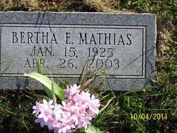 Bertha E. Mathias 