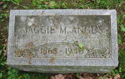 Maggie Margaret <I>Kingsley</I> Angus 