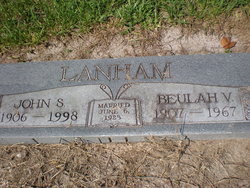 Beulah V <I>Branstetter</I> Lanham 