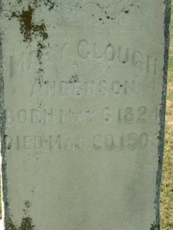 Mary Newton <I>Clough</I> Anderson 