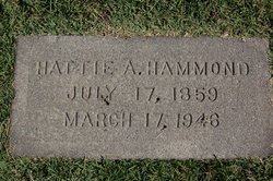Hattie A. <I>McClelland</I> Hammond 