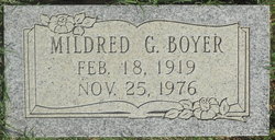 Mildred Geraldine <I>Smith</I> Boyer 