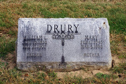 Mary <I>Edwards</I> Drury 