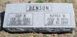 Alfred W. Benson 