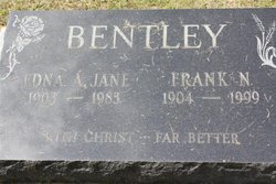 Edna Alexandra Jane <I>Hewgill</I> Bentley 