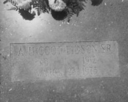 A H “Coot” Eidson Sr.