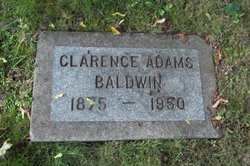 Clarence Adams Baldwin 