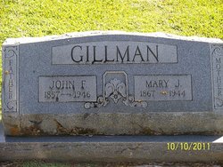 Mary Jane <I>Loper</I> Gillman 