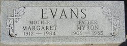 Margaret Elizabeth <I>Masuen</I> Evans 