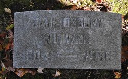 Jane <I>Osburn</I> Witwer 