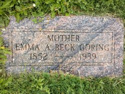 Emma Agnes <I>Beck</I> Goring 