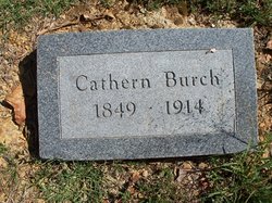 Cathern “Sis” <I>Mathis</I> Burch 