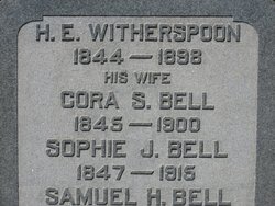 Cora S. <I>Bell</I> Witherspoon 