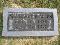 Sarah Margaret <I>Bryars</I> Allen 
