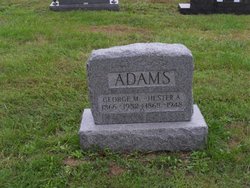 Hester Ann <I>Webster</I> Adams 