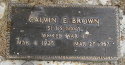 Calvin E Brown 