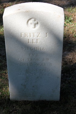 Pvt Fritz J. Lee Jr.
