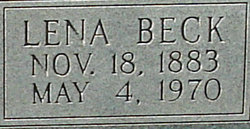 Lena Belle <I>Beck</I> Lawrence 