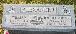 Rachel <I>Wiseman</I> Alexander 