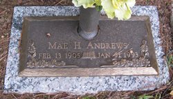 Mae H Andrews 