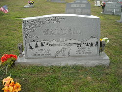 Annie <I>Anderson</I> Waddell 