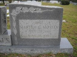 Mrs Martha C <I>Moxley</I> Adams 