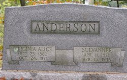 Virginia Alice <I>ONeil</I> Anderson 