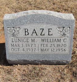Eunice M. <I>Richardson</I> Baze 