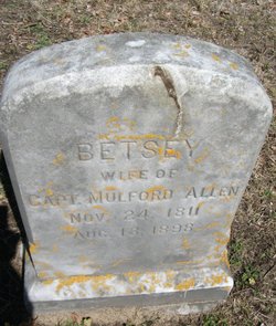 Betsey <I>Baker</I> Allen 