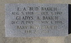 Edward A “Bud” Bakich 