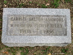 Harriet <I>Dalton</I> Ashmore Riley 