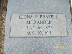 Leona F. <I>Brazell</I> Alexander 