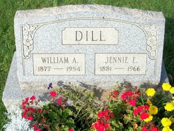Eliza Jane “Jennie” <I>Marshall</I> Dill 